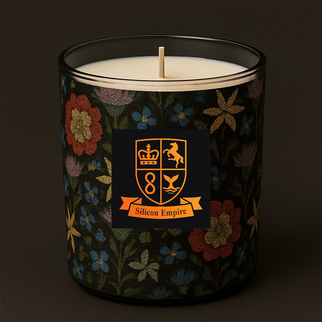 Silicon Empire Floral Candle